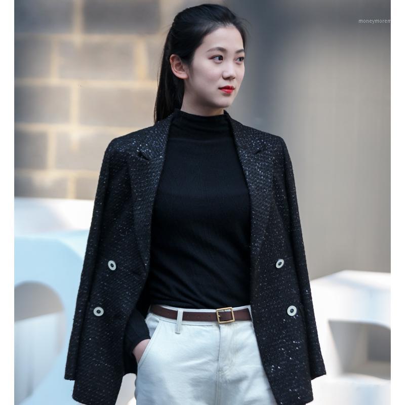Fashion Korean Style Designer Sequin Beading Women Slim High Street Elegant Stage Suit Jacket Coat Blaser Femme Autumn Winter1, Black
Fashion Korean Style Designer Sequin Beading Women Slim High Street Elegant Stage Suit Jacket Coat Blaser Femme Autumn Winter1, Black