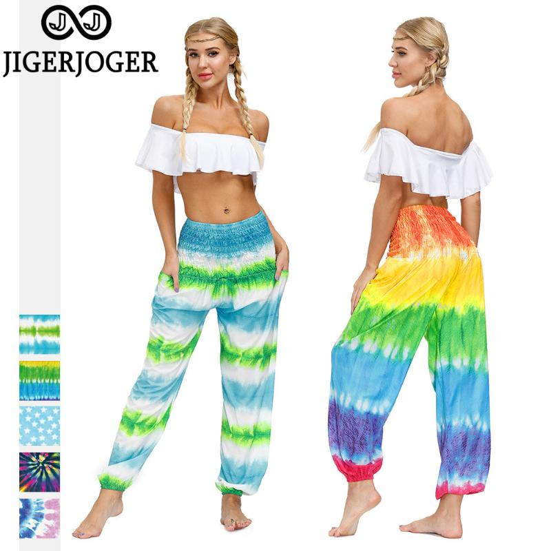 JIGERJOGER Women's pants high waistband 2021 Tie Dye Bohemia Fitness Yoga Pants beach bloomers Macaron green blue pink pant, Myci121
JIGERJOGER Women's pants high waistband 2021 Tie Dye Bohemia Fitness Yoga Pants beach bloomers Macaron green blue pink pant, Myci121
