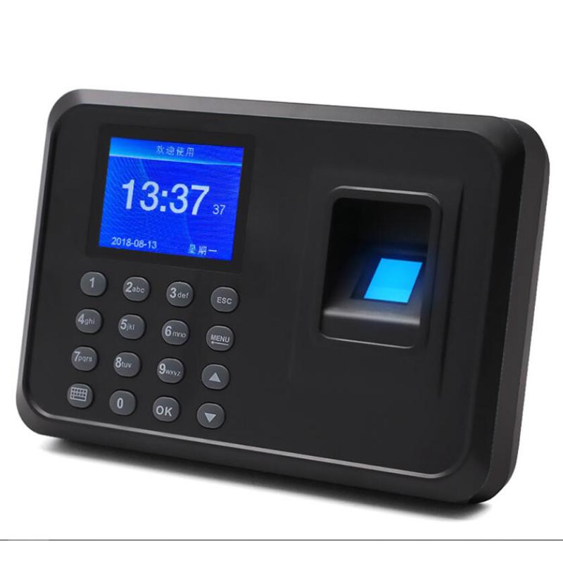 Fingerprint Access Control Biometric Time Attendance System Clock Recorder Office Employee Device