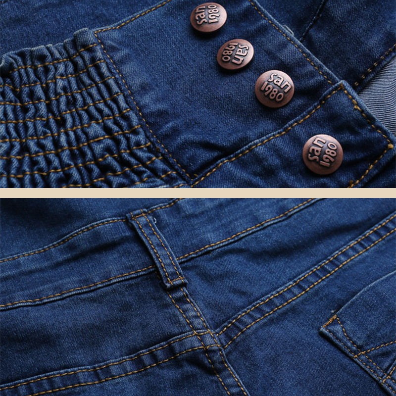 Women's sexy high waist elastic skinny jean hot selling casual Denim big size pencil trousers women for plus size pants 201030