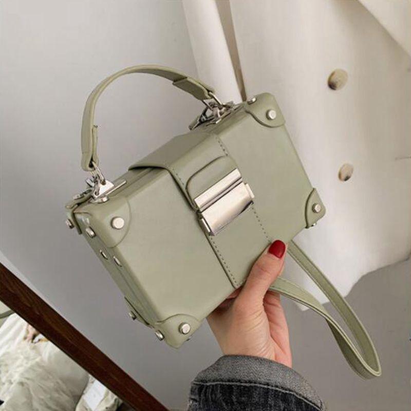 2021 New Portable Box Bag Korean Unique Design Handbag Wild Crossbody Shoulder Bag Slung Small Women Messenger Square Z-204, Black
2021 New Portable Box Bag Korean Unique Design Handbag Wild Crossbody Shoulder Bag Slung Small Women Messenger Square Z-204, Black