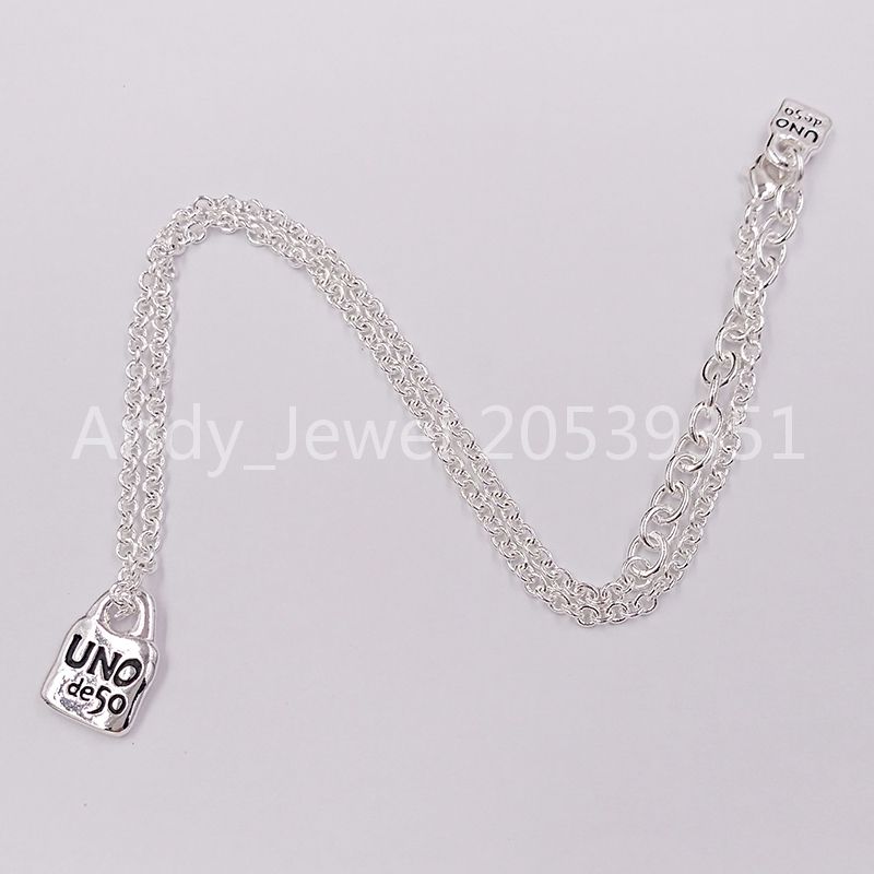Authentic Necklace Chain 4 Friendship BraceletsUNO de 50 Plated Jewelry Fits European Style Gift COL1366MTL0000U
Authentic Necklace Chain 4 Friendship BraceletsUNO de 50 Plated Jewelry Fits European Style Gift COL1366MTL0000U