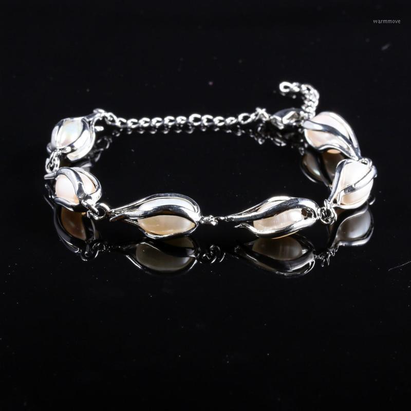 New rice-shaped white pearl bracelet Simple And fashion party jewelry personalized gift size 18cm1
New rice-shaped white pearl bracelet Simple And fashion party jewelry personalized gift size 18cm1