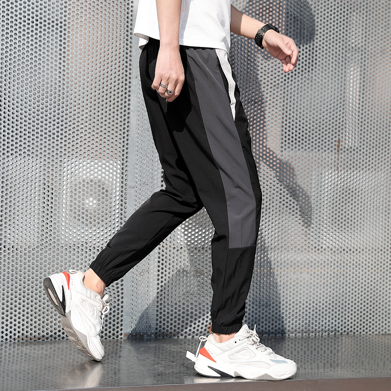 Fashion New Style Men Pant Trouser Spring Summer Splicing Overalls Casual Pocket Sport Work Trouser Pants High Quality Man Pant T200422