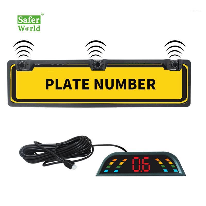 Europe EU Car LED Display Number License Plate Frame Parking Sensors 3 Reversing System1
Europe EU Car LED Display Number License Plate Frame Parking Sensors 3 Reversing System1