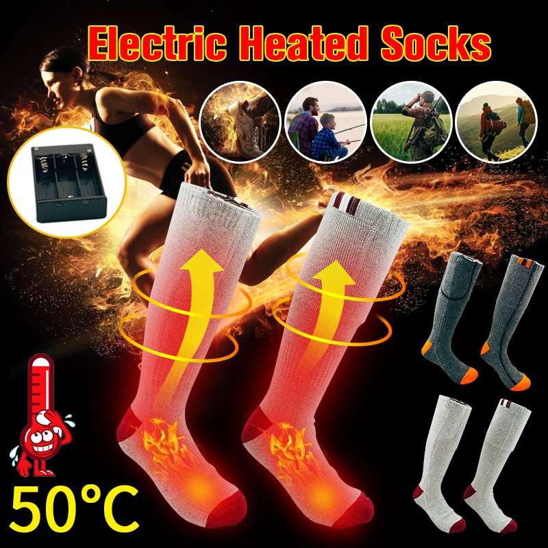 1 Pair Warmer Socks Electric Heated Socks Rechargeable Battery For Women Men Winter Outdoor Skiing Cycling Sport Thermal Heater, As pic
1 Pair Warmer Socks Electric Heated Socks Rechargeable Battery For Women Men Winter Outdoor Skiing Cycling Sport Thermal Heater, As pic