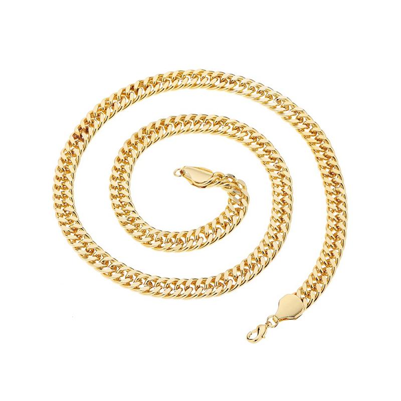 Unisex Men's Necklace Thick Stainless Steel Hip Hop Chain Choker Necklace Punk Jewelry
Unisex Men's Necklace Thick Stainless Steel Hip Hop Chain Choker Necklace Punk Jewelry