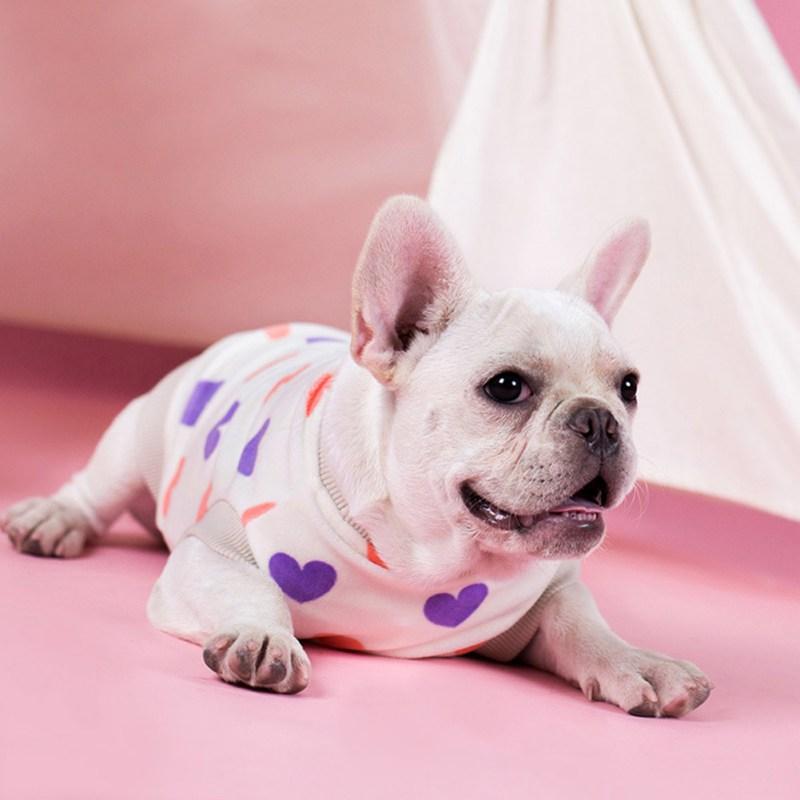 Dogs Breathable Vest Clothes Cotton T Shirt Love Hearts Pattern Puppy Summer Spring Apparel Clothes for Teddy 1
Dogs Breathable Vest Clothes Cotton T Shirt Love Hearts Pattern Puppy Summer Spring Apparel Clothes for Teddy 1