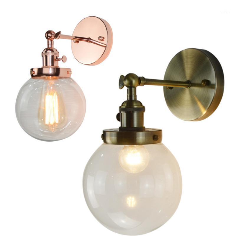 Vintage Wall Lamp Glass Wall Sconce Lights Fixtures Luminaire Loft Bedside Mirror Lamp Electroplating Rose Gold Stair Light1
Vintage Wall Lamp Glass Wall Sconce Lights Fixtures Luminaire Loft Bedside Mirror Lamp Electroplating Rose Gold Stair Light1