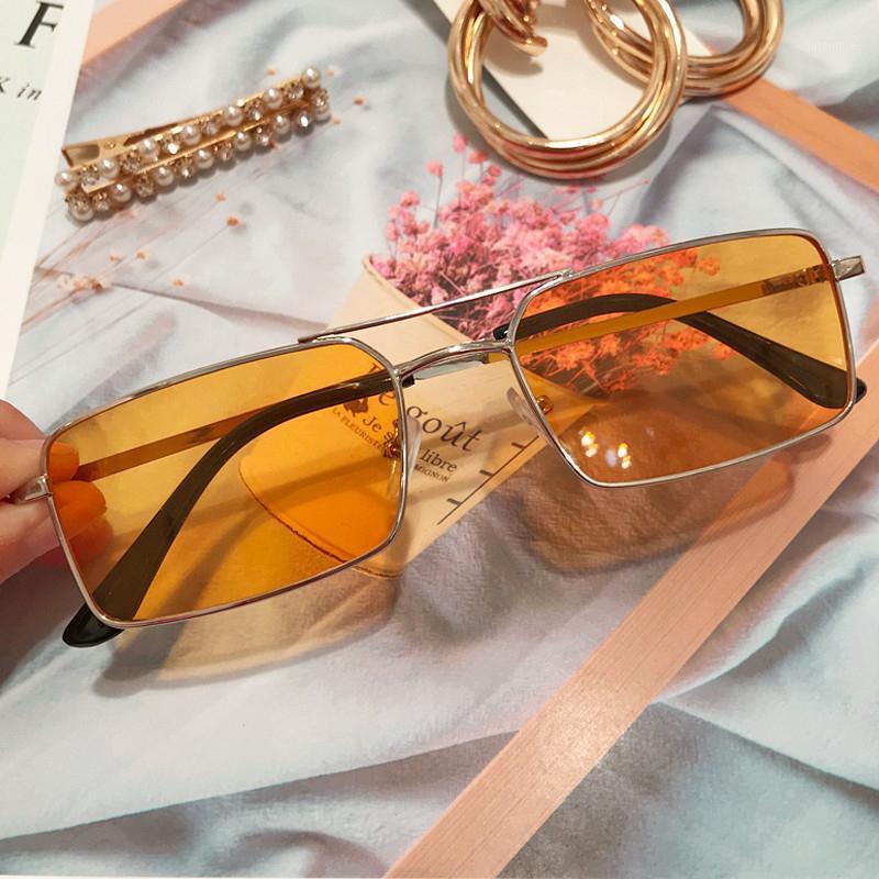 Yellow Square Women Sunglasses Alloy Metal Small Frame Clear Double Bridge Sun Glasses Men Vintage Chic Shades Black Female Sexy1
Yellow Square Women Sunglasses Alloy Metal Small Frame Clear Double Bridge Sun Glasses Men Vintage Chic Shades Black Female Sexy1