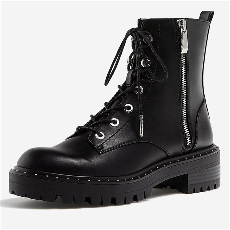 RASMEUP Leather Women's Boots 2020 Fashion Rivets Ankle Boots For Women Winter Warm Short Plush Platform Ladies Shoes1, Black
RASMEUP Leather Women's Boots 2020 Fashion Rivets Ankle Boots For Women Winter Warm Short Plush Platform Ladies Shoes1, Black