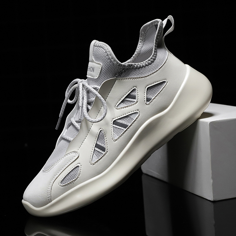 Casual Solid Color Shoes Breathable Lightweight Mesh Sport Shoe Comfortable Joker simple Flat Male Fashion brand Men Sneaker, White
Casual Solid Color Shoes Breathable Lightweight Mesh Sport Shoe Comfortable Joker simple Flat Male Fashion brand Men Sneaker, White