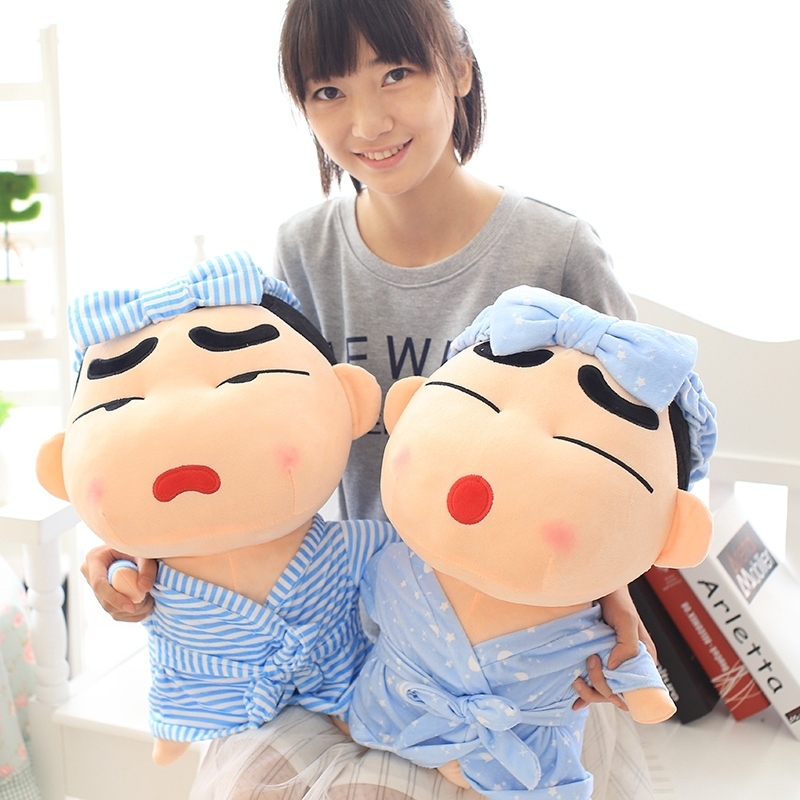 Explosion Dressing Crayon Shinchan Plush Toy Cute Funny Ragdoll Doll Net Red Sleeping Pillow Cute Shinchan Big Pillow Girl Bir L