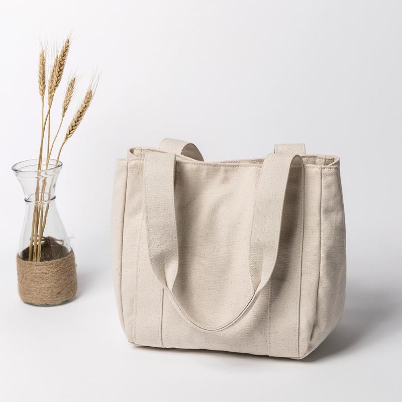 Canvas big bag women 2021 new fashion women bag simple commute portable large capacity tote, Beige
Canvas big bag women 2021 new fashion women bag simple commute portable large capacity tote, Beige