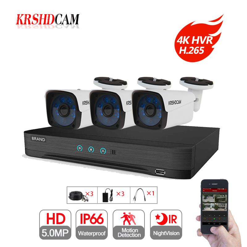 CCTV 4K 4CH 5MP AHD Camera outdoor Waterproof IP66 P2P H.265 DVR Video Surveillance System Security Camera Kit krshdcam
CCTV 4K 4CH 5MP AHD Camera outdoor Waterproof IP66 P2P H.265 DVR Video Surveillance System Security Camera Kit krshdcam