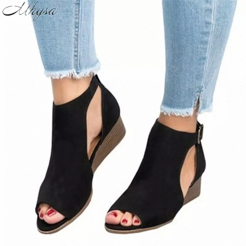 2020 Fashion Summer Woman Wedge Buckles Fish Mouth Sandals Gladiator Women Sandals Mid Heel Ladies Peep Toe Women Shoes #L09l
2020 Fashion Summer Woman Wedge Buckles Fish Mouth Sandals Gladiator Women Sandals Mid Heel Ladies Peep Toe Women Shoes #L09l
