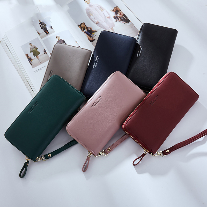 Disha Wristband Women Long Clutch Wallet Large Capacity Wallets Female Purse Lady Purses Phone Pocket Card Holder Carteras
Disha Wristband Women Long Clutch Wallet Large Capacity Wallets Female Purse Lady Purses Phone Pocket Card Holder Carteras
