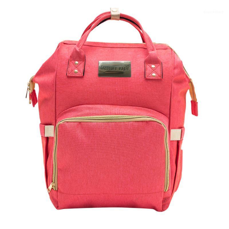 MUQGEW Mummy bag color waterproof multi-function backpack handbag Maternity Baby Carriage Bag Backpack #EW1, Pink
MUQGEW Mummy bag color waterproof multi-function backpack handbag Maternity Baby Carriage Bag Backpack #EW1, Pink