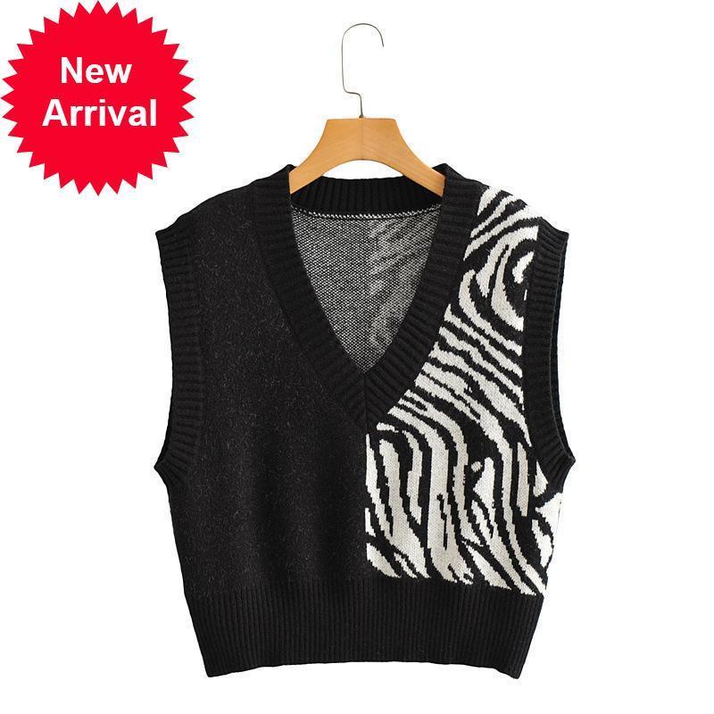 Autumn 2021 New New Zebra Standard Female Fashion Streetwear Tightly Knit Waistcoat Vest with Sleeveless V-vest 0BDL, Khaki.
Autumn 2021 New New Zebra Standard Female Fashion Streetwear Tightly Knit Waistcoat Vest with Sleeveless V-vest 0BDL, Khaki.