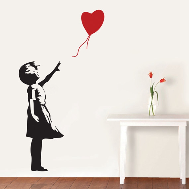 Banksy Wall Decal, Balloon Girl Inspired - Banksy Vinyl Wall Art Sticker ,free shipping A2064
Banksy Wall Decal, Balloon Girl Inspired - Banksy Vinyl Wall Art Sticker ,free shipping A2064
