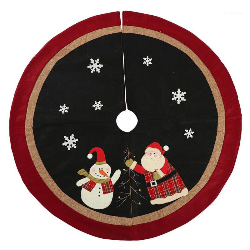 Christmas Cute Snowflake Santa Snowman Pattern Xmas Tree Skirt Apron Durable Non-woven Fabric Carpet Party Decoration1
Christmas Cute Snowflake Santa Snowman Pattern Xmas Tree Skirt Apron Durable Non-woven Fabric Carpet Party Decoration1