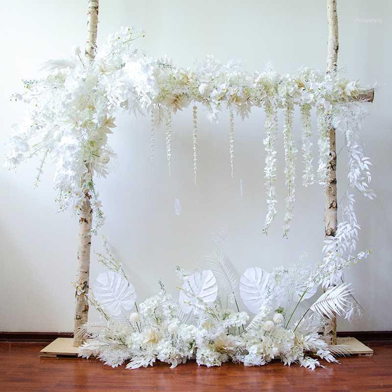 Decorative Flowers & Wreaths Wedding Props White Theme Flower Art Simulation Silk Arch Scene Layout Stage Background Decoration
Decorative Flowers & Wreaths Wedding Props White Theme Flower Art Simulation Silk Arch Scene Layout Stage Background Decoration