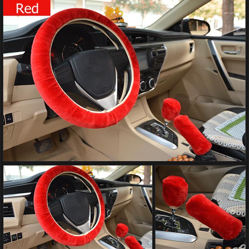 Universal Steering-wheel Plush Car Steering Wheel Covers Winter Faux Hand Brake & Gear Cover Set Car Interior Accessories1
Universal Steering-wheel Plush Car Steering Wheel Covers Winter Faux Hand Brake & Gear Cover Set Car Interior Accessories1