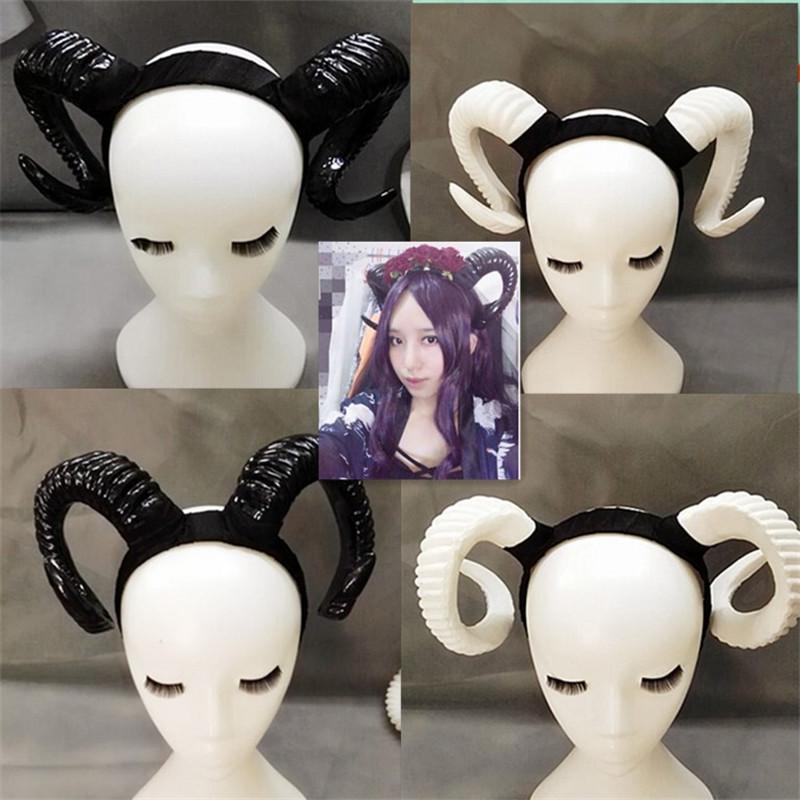 Gothic Devil Lolita Sheep Horn Headband Hairband Hair Clip Accessory Cosplay Halloween Headwear Photo Props black/golden/silver
Gothic Devil Lolita Sheep Horn Headband Hairband Hair Clip Accessory Cosplay Halloween Headwear Photo Props black/golden/silver
