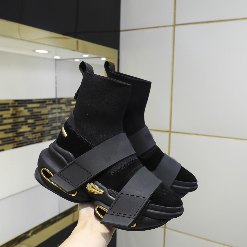 High quality socks shoes spring and autumn new elastic high top mens and womens fashion quality thick soled socks boots original box 34-46, Black 3
High quality socks shoes spring and autumn new elastic high top mens and womens fashion quality thick soled socks boots original box 34-46, Black 3