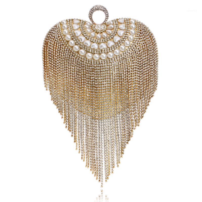 Women Clutch Bags Evening Handbags Fashion Rhinestone Crystal Pearl Elegant Wedding Party Lady Purse Tassel Shoulder Bag1, Black
Women Clutch Bags Evening Handbags Fashion Rhinestone Crystal Pearl Elegant Wedding Party Lady Purse Tassel Shoulder Bag1, Black