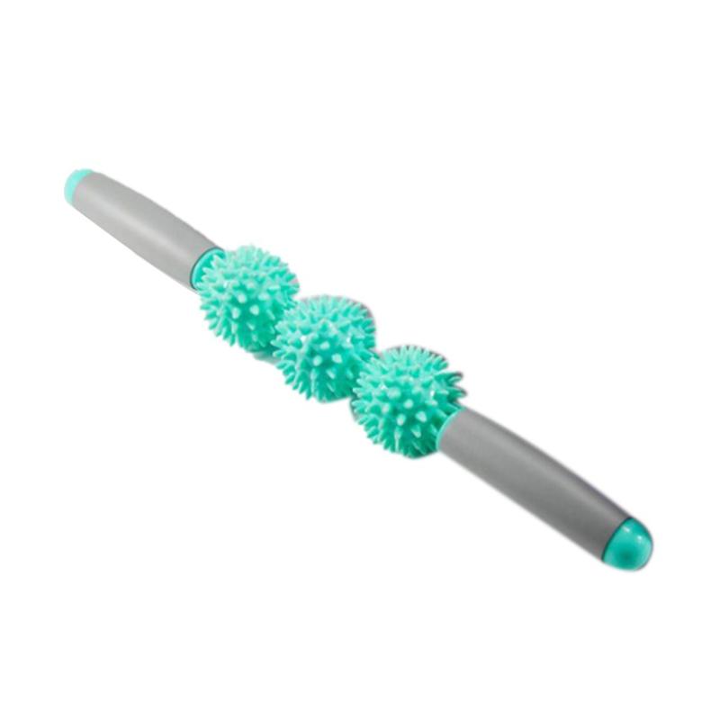 Massage Roller Stick Muscle Body Massage Relax Tool Muscle Roller Sticks With 5 Points Spiky Ball Release Pain Leg
Massage Roller Stick Muscle Body Massage Relax Tool Muscle Roller Sticks With 5 Points Spiky Ball Release Pain Leg