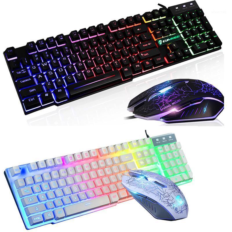 USB Wired Backlight Gaming Keyboard and Mouse Set for PC Laptop Gamer Computer Mechanical Keyboard 2400DPI Gaming Mouse Set Kit1
USB Wired Backlight Gaming Keyboard and Mouse Set for PC Laptop Gamer Computer Mechanical Keyboard 2400DPI Gaming Mouse Set Kit1