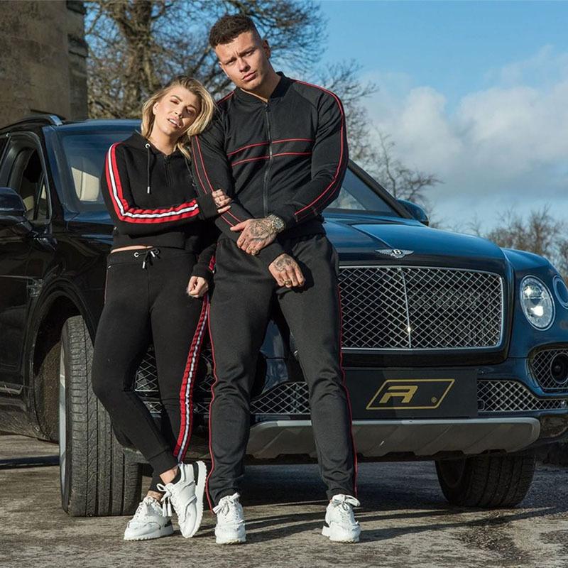 Track and field Men's New sports leisure Suit slimming Europe and The United States Spring autumn fitness runningzippe sets
Track and field Men's New sports leisure Suit slimming Europe and The United States Spring autumn fitness runningzippe sets