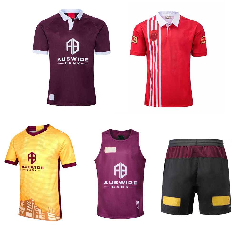 Custom name and number 2021 2022 home MAROONS RUGBY JERSEY Australia QLD rugby Jerseys Maroons Jersey League shirt singlet shorts
Custom name and number 2021 2022 home MAROONS RUGBY JERSEY Australia QLD rugby Jerseys Maroons Jersey League shirt singlet shorts