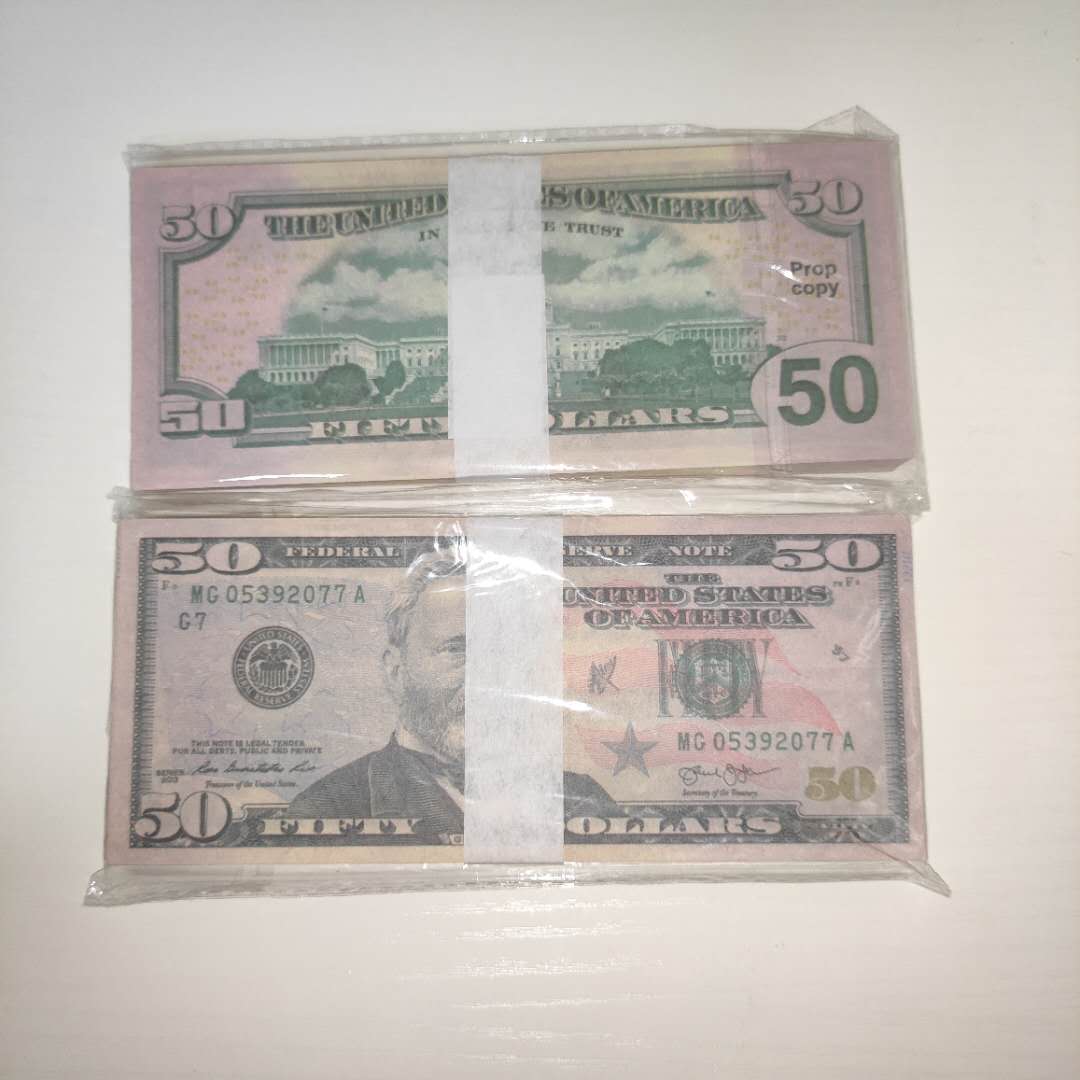 Bar High Props Shipment Pieces/package Currency American Factory Paper Party fake Dollar Wholesale Quality 100 Atmosphere Fake money
Bar High Props Shipment Pieces/package Currency American Factory Paper Party fake Dollar Wholesale Quality 100 Atmosphere Fake money