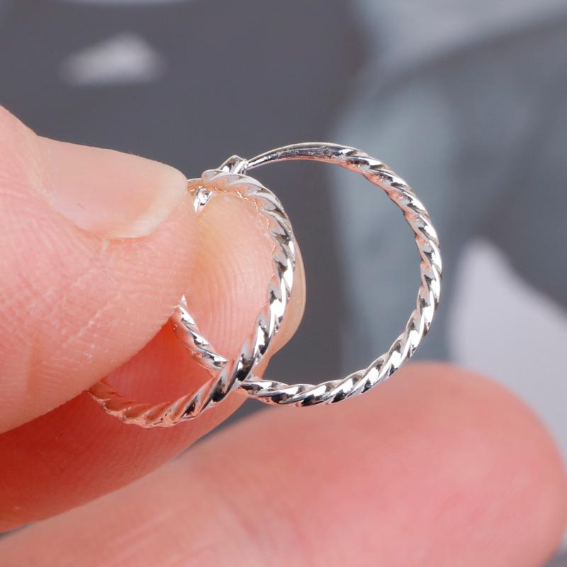 Hoop & Huggie Silver Plated Round Small Earring For Women 15mm Ear Accessories Fashion Jewelry Wholesale Earrings 2022, Golden;silver
Hoop & Huggie Silver Plated Round Small Earring For Women 15mm Ear Accessories Fashion Jewelry Wholesale Earrings 2022, Golden;silver