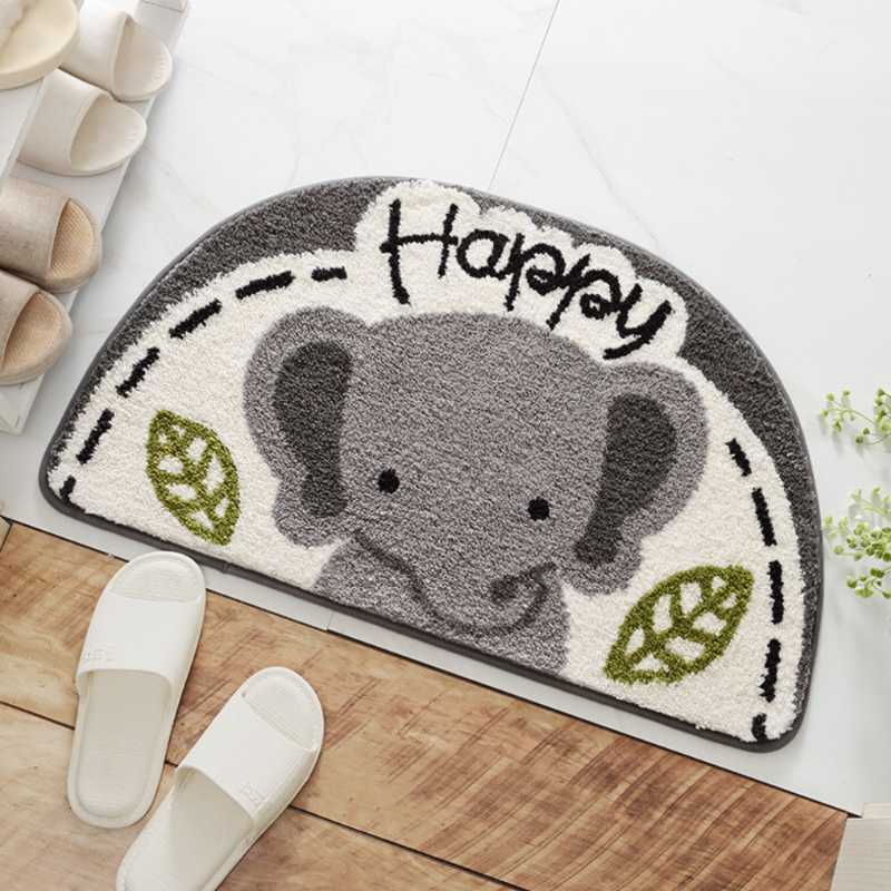 Cartoon Elephant Semicircle Nonslip Bath Mat Cute Cat Absorbent Doormat Bathroom Accessories Kitchen Rugs Home Decor Kids
Cartoon Elephant Semicircle Nonslip Bath Mat Cute Cat Absorbent Doormat Bathroom Accessories Kitchen Rugs Home Decor Kids