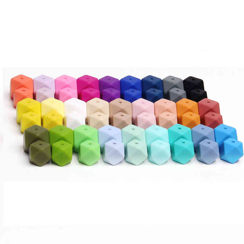 50 Pcs Silicone Teething Beads Hexagon 17mm Nursing Chew Necklace Diy Jewelry Findings Bpa Free Teether For Baby
50 Pcs Silicone Teething Beads Hexagon 17mm Nursing Chew Necklace Diy Jewelry Findings Bpa Free Teether For Baby