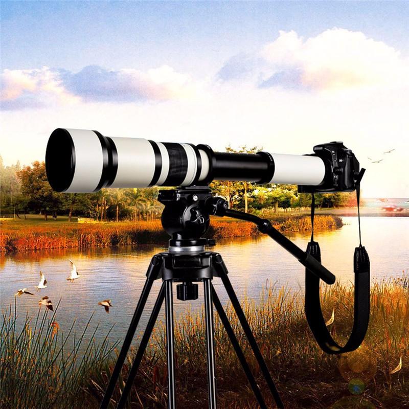 Lightdow 650-1300mm F8.0-F16 Super Telephoto Manual Zoom Lens +T2 Adapter Ring for Canon Nikon Sony Pentax DSLR Cameras
Lightdow 650-1300mm F8.0-F16 Super Telephoto Manual Zoom Lens +T2 Adapter Ring for Canon Nikon Sony Pentax DSLR Cameras
