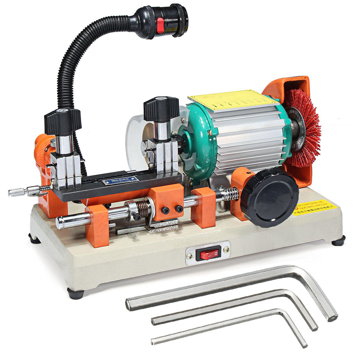 DF2AS Professional Key Cutting Machine Door Car Keys Cutter Key Machine Horizontal Machine Lock Picks Locksmith Tool - 220V
DF2AS Professional Key Cutting Machine Door Car Keys Cutter Key Machine Horizontal Machine Lock Picks Locksmith Tool - 220V