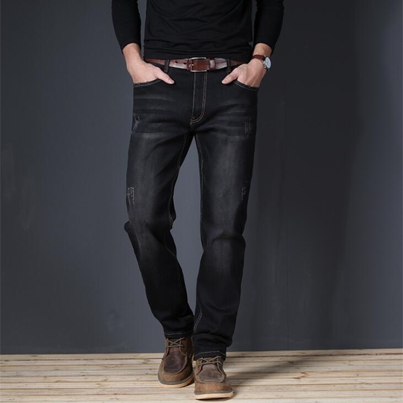 Autumn Thin Top Quality Stretch Jeans For Men Causal Long Pants For Male Free Shipping 2PCS A lot 201111