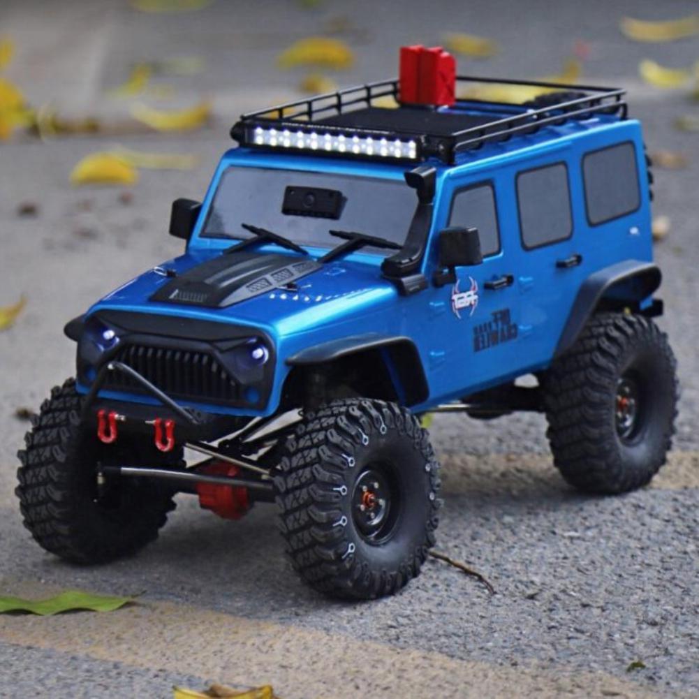 HSP Unlimited Remote Control Climbing Car 2.4GHz RC 4WD Off-road Vehicle Simulation Vehicle with Roof Lights and Luggage Rack
HSP Unlimited Remote Control Climbing Car 2.4GHz RC 4WD Off-road Vehicle Simulation Vehicle with Roof Lights and Luggage Rack