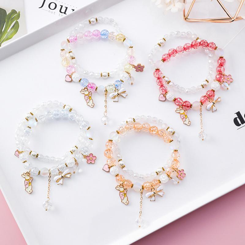 Charm Bracelets YADA Fashion Cartoon Bracelets&Bangles For Women Double Bow Beads Crystal Jewelry Bow-knot Bracelet BT2003471
Charm Bracelets YADA Fashion Cartoon Bracelets&Bangles For Women Double Bow Beads Crystal Jewelry Bow-knot Bracelet BT2003471
