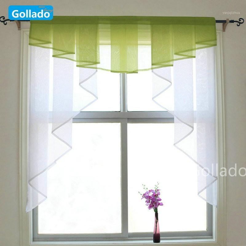 Fashion Pleated Design Stitching Colors Tulle Balcony Kitchen Window Curtain 1PCS1, Yellow
Fashion Pleated Design Stitching Colors Tulle Balcony Kitchen Window Curtain 1PCS1, Yellow