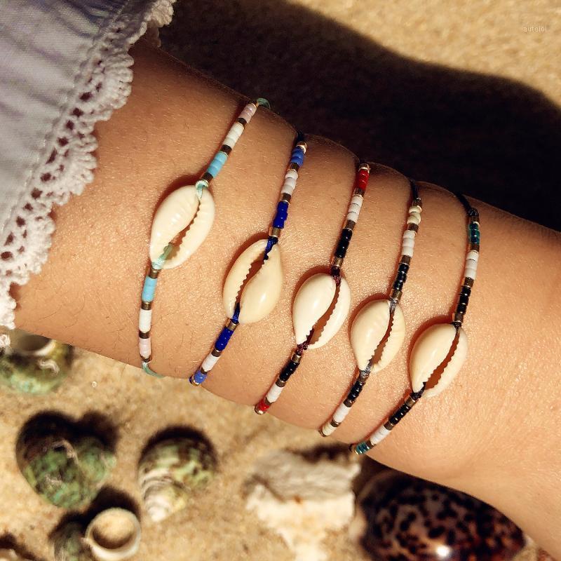 Natural Shell Hand Woven Rope Color String Beads Beach Wind Bohemia Bracelet Accessories1
Natural Shell Hand Woven Rope Color String Beads Beach Wind Bohemia Bracelet Accessories1