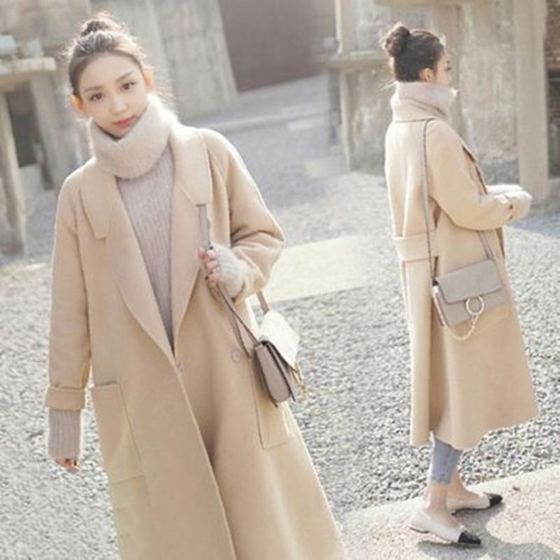2020 Elegant Long Coat Winter Coat Women Solid Women' Jacket High Quality Casual Women' Black Wool Plus size
2020 Elegant Long Coat Winter Coat Women Solid Women' Jacket High Quality Casual Women' Black Wool Plus size