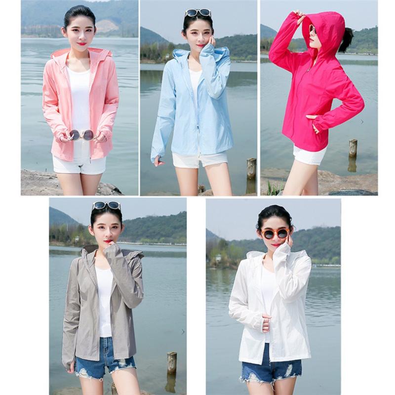 Ladies stylish outdoor sun protection casual clothes, UV protection, super breathable, bright colors, camping travel jacket, Pink
Ladies stylish outdoor sun protection casual clothes, UV protection, super breathable, bright colors, camping travel jacket, Pink