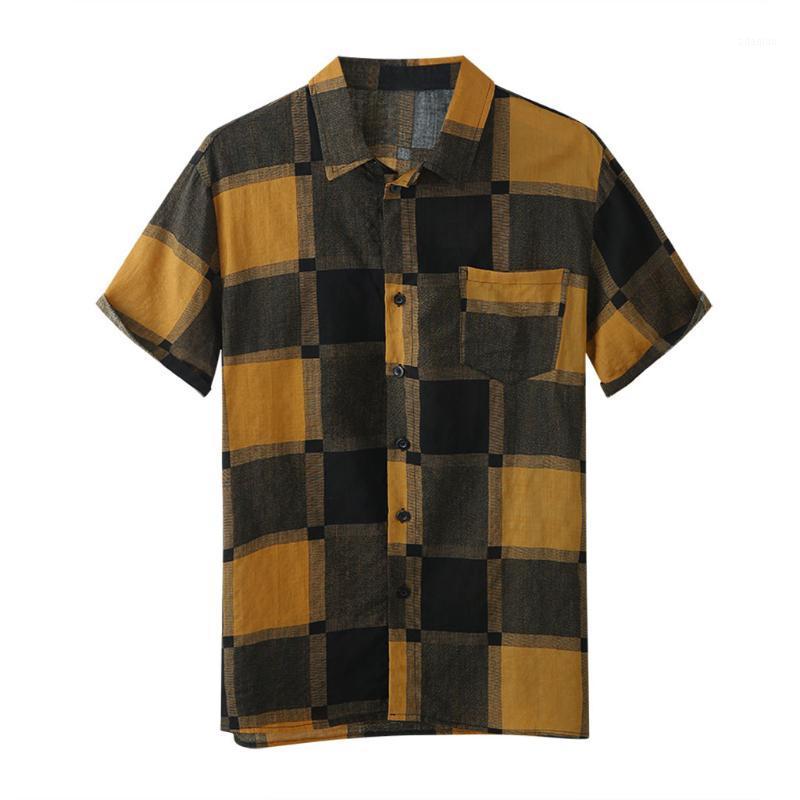 Summer Hawaiian Shirts Men's Shirt Casual Button Hawaii Plaid Print Beach Short Sleeve Top Blouse Camisa Masculina Chemise Homme1, Red
Summer Hawaiian Shirts Men's Shirt Casual Button Hawaii Plaid Print Beach Short Sleeve Top Blouse Camisa Masculina Chemise Homme1, Red