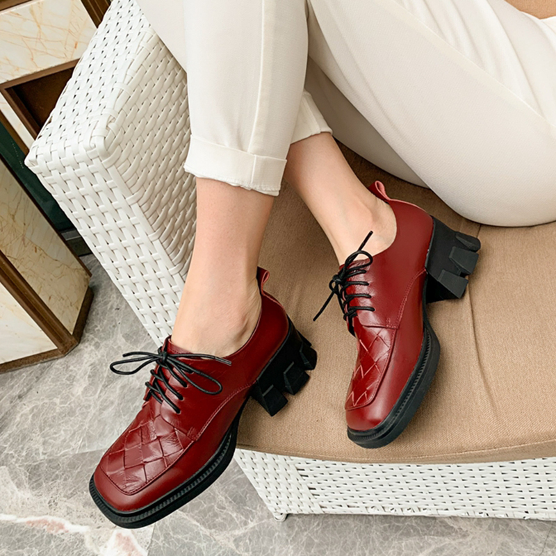 2020 Spring New Fall Fashions Woman Platform Genuine Leather Shoes Casual Women Lace Up to Oxford Women's Erba, Black
2020 Spring New Fall Fashions Woman Platform Genuine Leather Shoes Casual Women Lace Up to Oxford Women's Erba, Black