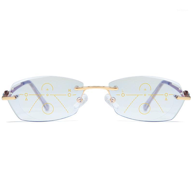 Ultra-light Rimless Titanium Alloy Frame Luxury Women Progressive Multifocus Reading Glasses ADD 75 100 125 150 175 200 To 4001
Ultra-light Rimless Titanium Alloy Frame Luxury Women Progressive Multifocus Reading Glasses ADD 75 100 125 150 175 200 To 4001